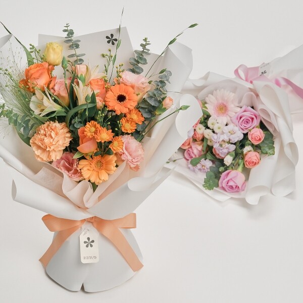 꽃집청년들,계절 꽃다발+빼빼로 5개