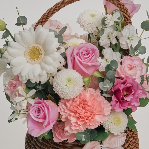 꽃집청년들,계절 꽃바구니+칼루위 초콜릿 25구