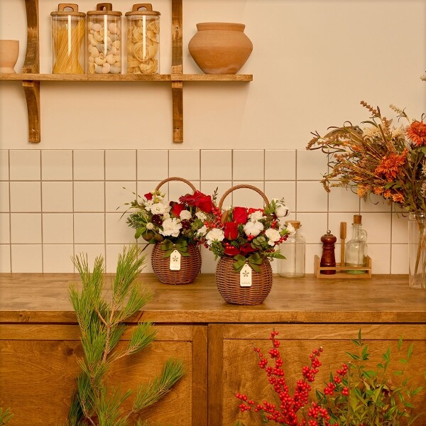 꽃집청년들,X-mas 계절 꽃바구니